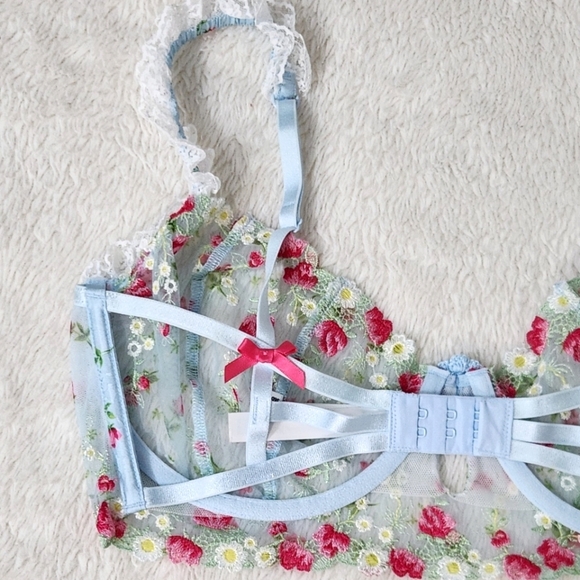 New! For Love and Lemons Aurelia Underwire Bra - Picture 10 of 12